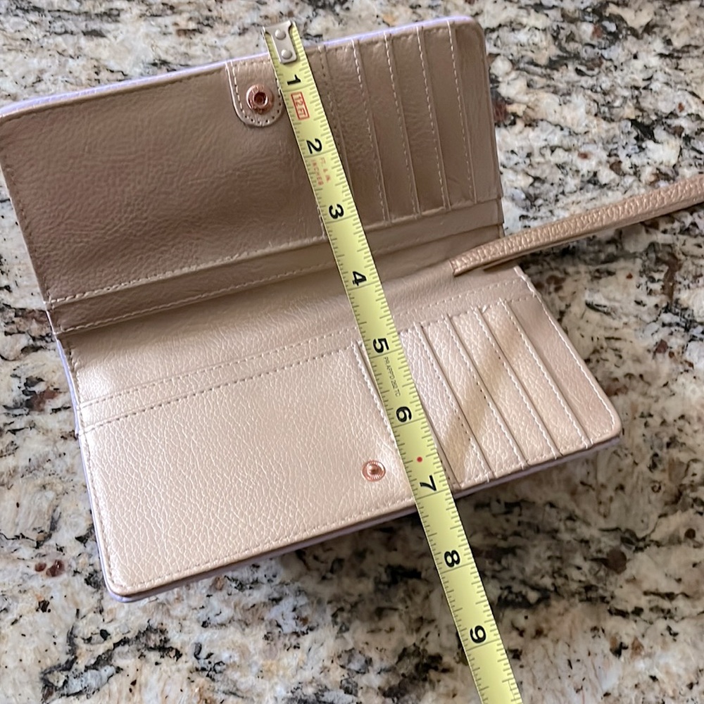 NWOT BUXTON Floral Wallet/Wristlet/clutch with arm band - Picture 12 of 15